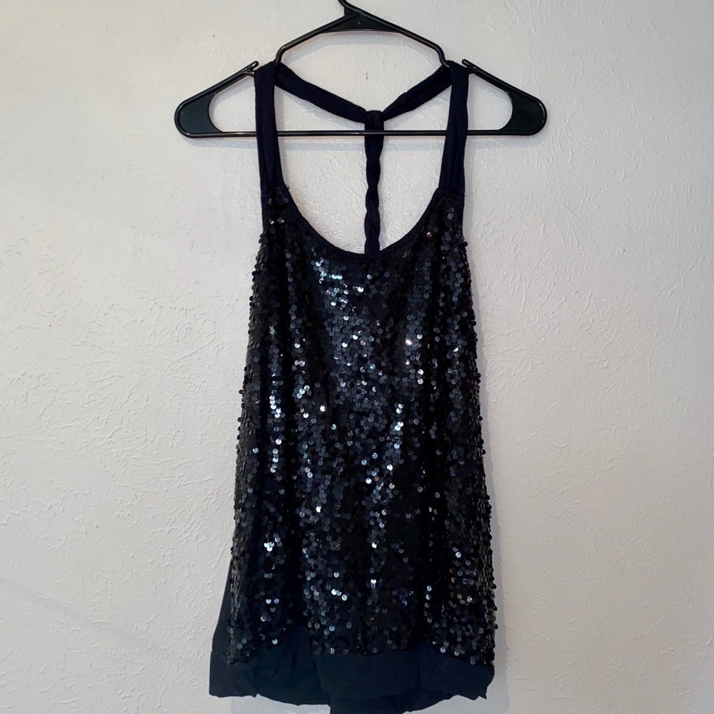 Express sequined top - Picture 3 of 5